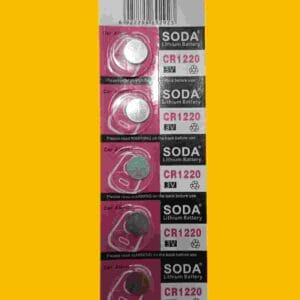 PILA CR1220 BLISTER con 5 UNIDADES - Imagen 1