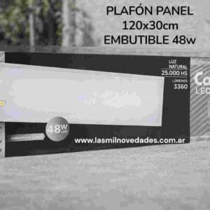PLAFON PANEL 120 x 30 cms **EMBUTIBLE** 48 watts - Imagen 2