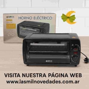 HORNO ELECTRICO ORYX 10LTS 1000w - Imagen 2