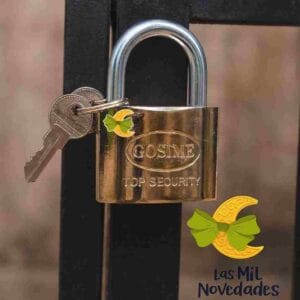 CANDADO 50mm BRONCE Candela - Imagen 1