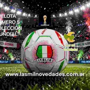 PELOTA DE FUTBOL N° 5 "COLECCION MUNDIAL" - Imagen 5