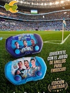 JUEGO Water Game ANILLAS DE EMBOCAR Edicion Limitada SELECCION ARGENTINA - Imagen 1