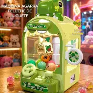 MAQUINA AGARRA PELUCHE DE JUGUETE