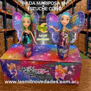 HADA MARIPOSA EN ESTUCHE CONITO - Imagen 1