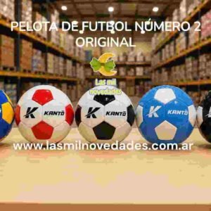 PELOTA DE FUTBOL "NUMERO 2" ORIGINAL