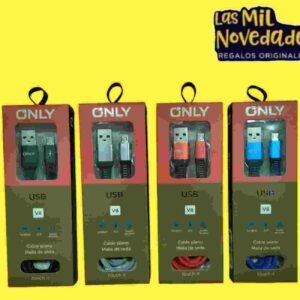 CABLE USB ONLY V8 3.1 MALLADO MOD 35