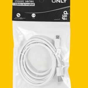 CABLE USB ONLY FLIP V8 3.1  1,5mts