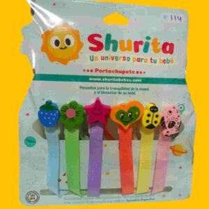 PORTACHUPETES SHURITA x 4 unidades, variedad de diseños
