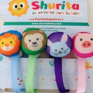 PORTACHUPETES SHURITA x 4 unidades, variedad de diseños - Imagen 4