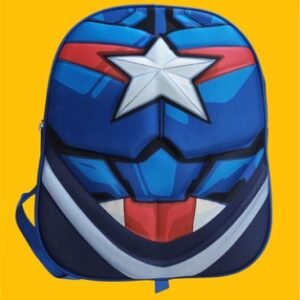 MOCHILA JARDIN 12" Avengers variedad CAP AMERICA, IRON MAN, BATMAN, SUPERMAN, SPIDERMAN - Imagen 2