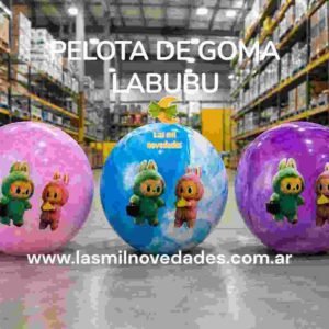 PELOTA DE GOMA LABUBU