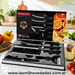 SET de COCINA x 6 PIEZAS *EN CAJA DIA DEL PADRE* - Imagen 1