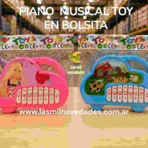 PIANO MUSICAL TOYS EN BOLSITA