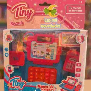 CAJA REGISTRADORA TINY MUSICAL EN CAJA CON LUZ Y ACCESORIOS - Imagen 2