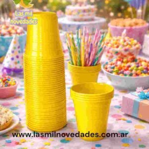 BLISTER con 50 VASOS PLASTICOS COPETIN - Imagen 1