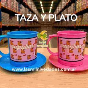 TAZA Y PLATO Wawi variedad de diseños