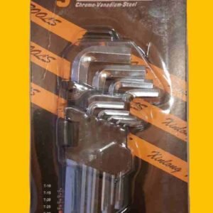 LLAVE ALLEN CHICA X 9 PIEZAS