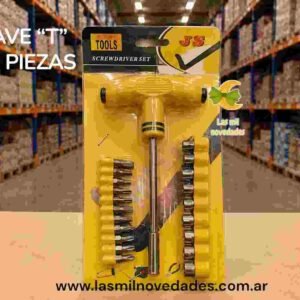 LLAVE "T" X 21 PIEZAS - Imagen 2