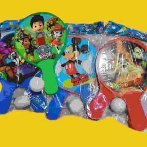 PALETA DE PING PONG variedad de personajes