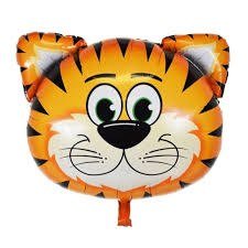 GLOBO FORMA ANIMALITO "TIGRE" 30cms