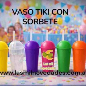VASO CON SORBETE TIKI **LISO** Wawi - Imagen 3