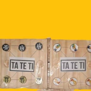 TATETI MADERA con personajes - Imagen 1