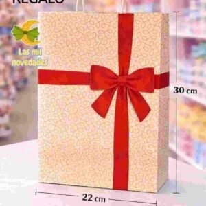 BOLSA DE REGALO "MEDIANA" 30 x 22 cms variedad de diseños - Imagen 5