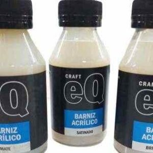 BARNIZ ACRILICO x 100 cc EQ ARTE (Brillante, Mate o Satinado)
