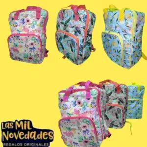 MOCHILA MATERA MULTIFUNCION variedad de estampas - Imagen 2