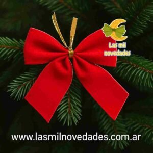 ADORNO MOÑO NAVIDEÑO x 12 unidades
