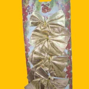 ADORNO MOÑO NAVIDEÑO x 4      item 185-18-10 - Imagen 1