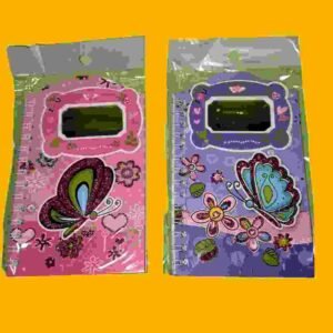 ANOTADOR DISEÑO MARIPOSA CON ESPEJO ITEM565-1