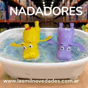 NADADOR ANIMALITO GRANDE EN BOLSA variedad de diseños
