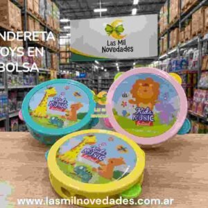 PANDERETA TOYS EN BOLSA - Imagen 1