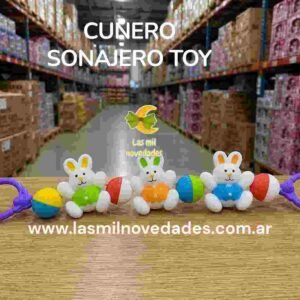 CUNERO SONAJERO TOY TIPO GUIRNALDA EN BOLSA