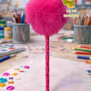 LAPICERA POMPOM PELUCHE - Imagen 2