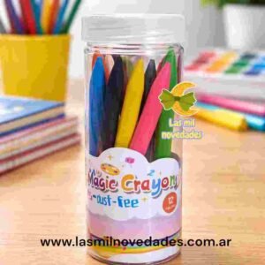 12 CRAYON CRAYONES ***SOFT EN TUBO***CALIDAD SUPERIOR