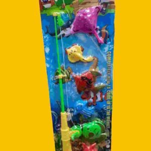SET DE PESCA GRANDE EN BLISTER FUNNY FISH GAME - Imagen 1