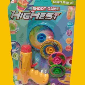 PISTOLA LANZA *HELICES* en blister variedad de diseños - Imagen 1