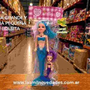 SIRENA grande y SIRENITA pequeña en bolsita - Imagen 1