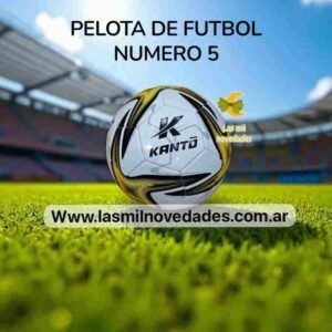 PELOTA DE FUTBOL CUERO N°5 *ORIGINAL* - Imagen 1