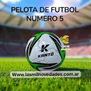 PELOTA DE FUTBOL CUERO N°5 *ORIGINAL* - Imagen 3