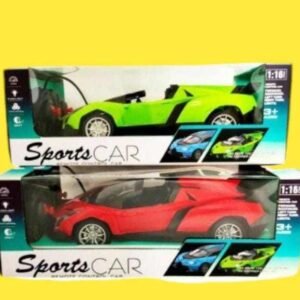 AUTO DEPORTIVO "SPORTS CAR" CONTROL REMOTO 4 DIRECCIONES escala 1:16