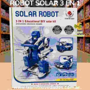 ROBOT SOLAR 3 en 1