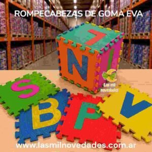 ROMPECABEZAS DE GOMA EVA