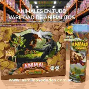 ANIMALES EN TUBO variedad de animalitos