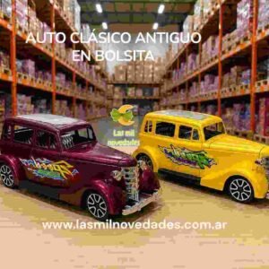 AUTO CLASICO ANTIGUO en bolsita