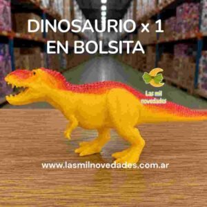 DINOSAURIO x 1 **EN BOLSITA**