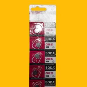 PILA CR927 BLISTER con 5 UNIDADES