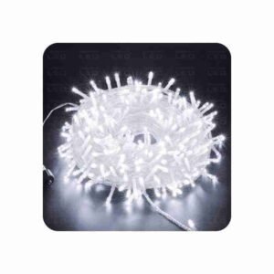 LUZ "LED" ARROZ BLANCA 50 luces 8 funciones